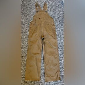 Dickies copper Brown Wide Leg overalls coveralls